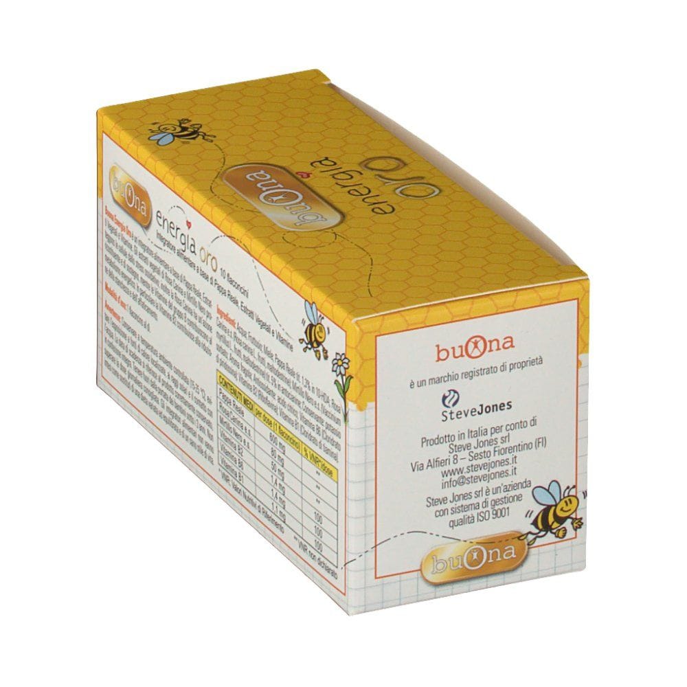 BUONA ENERGIA ORO 10 FLACONCINI DA 10 ML