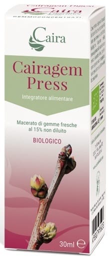 Gemmoderivato BIO Cairagem Press Olivo e Biancospino 30ml