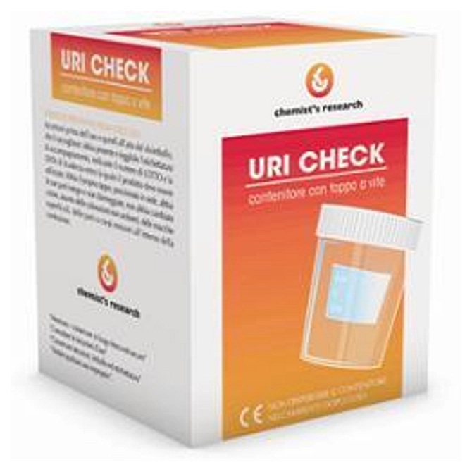Contenitore Urine Con Tappo A Vite Uri Check Da 100 Ml