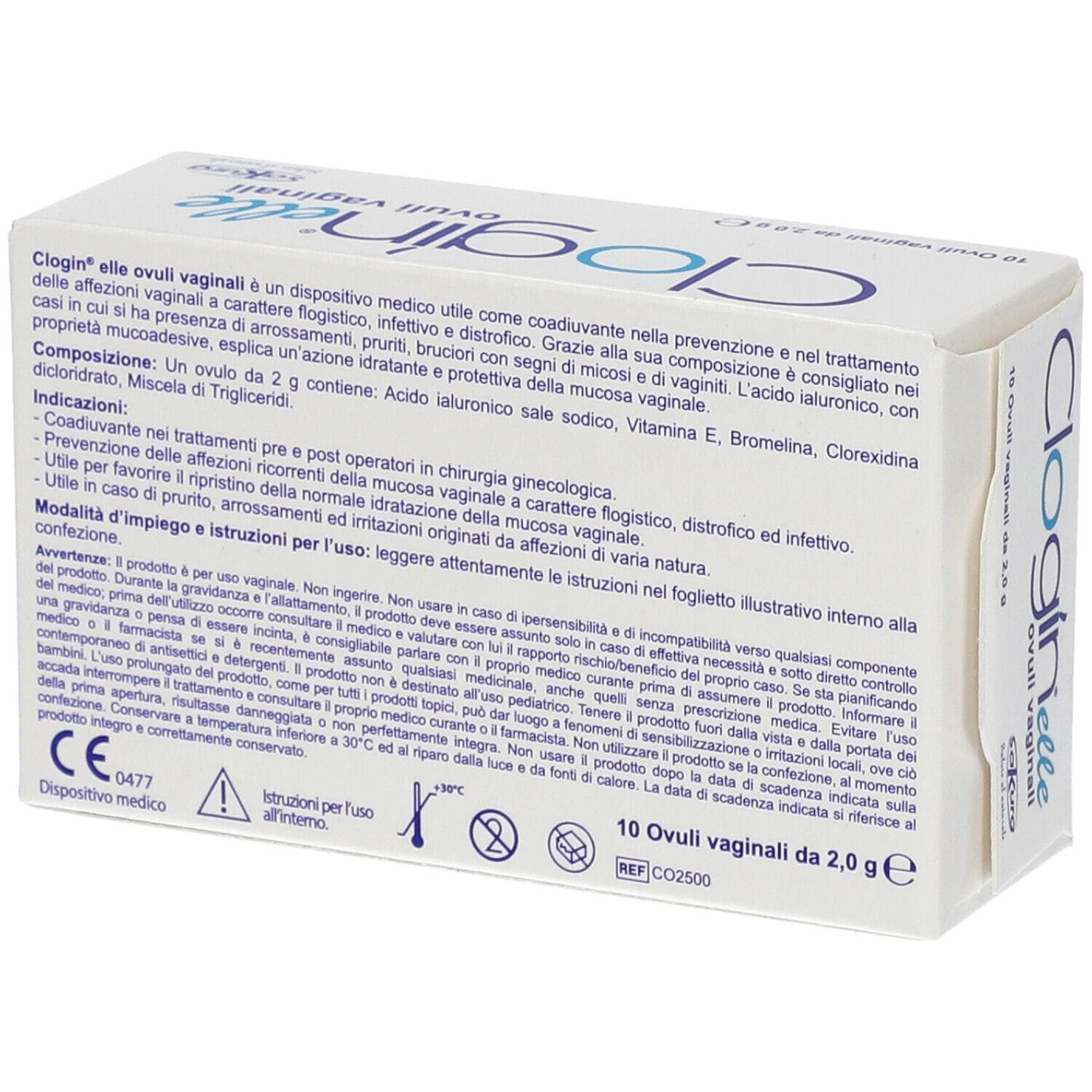 CLOGIN ELLE 10 OVULI VAGINALI