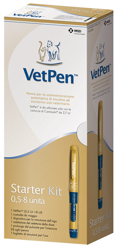 Penna insulina veterinaria Caninsulin VetPen 8 UI Starter Kit
