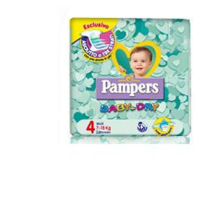 Pampers Baby Dry Downcount Maxi Pd 52 Pezzi