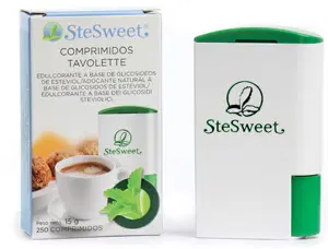 STESWEET STEVIA BIO 250 CONFETTI STESWEET STEVIA BIO 250 CONFETTI