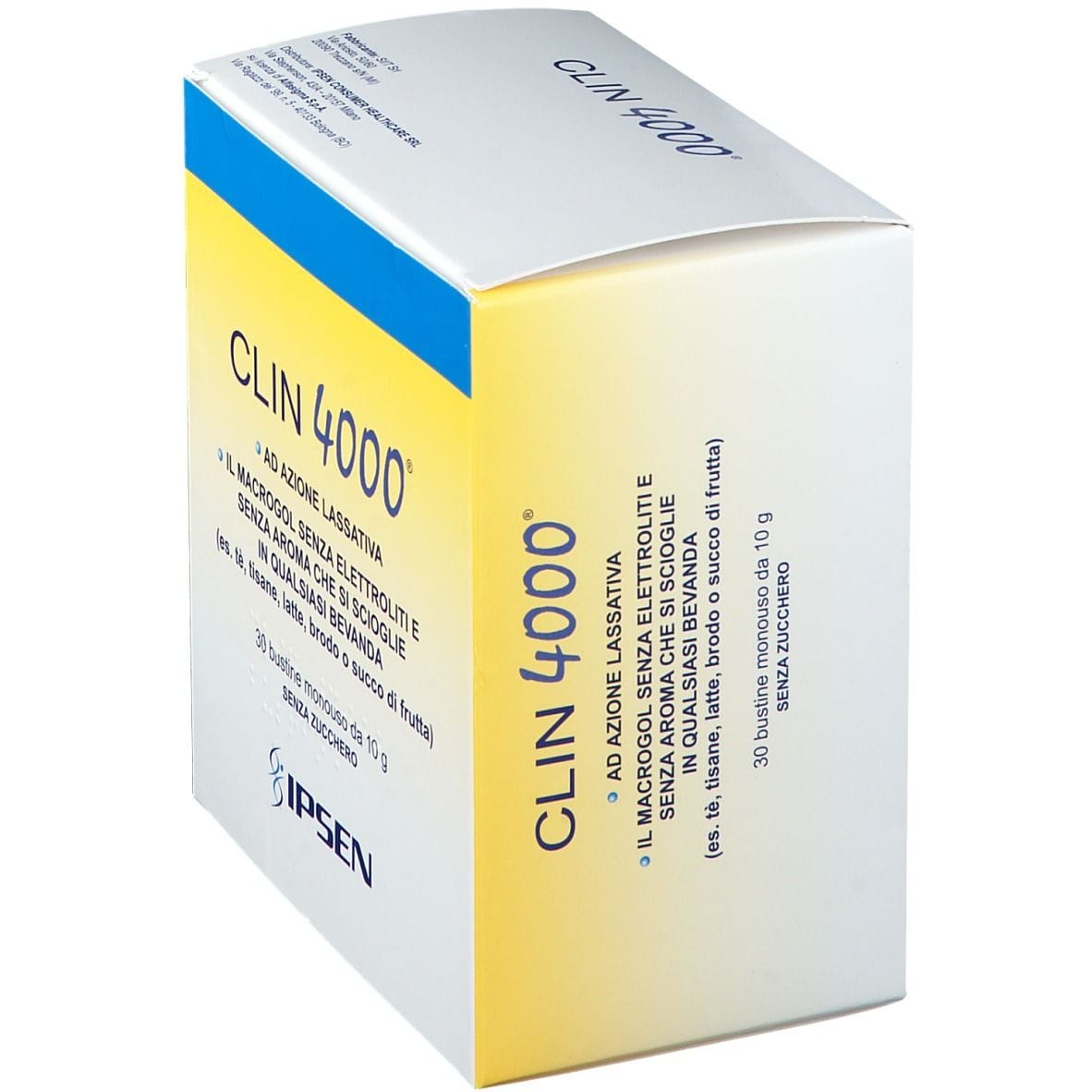 CLIN 4000 LASSATIVO 30 BUSTINE MONOUSO 10 G SENZA ZUCCHERO