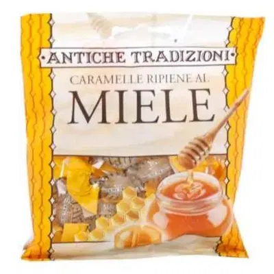 ANTICHE TRADIZIONI CARAMELLE MIELE 60 G ANTICHE TRADIZIONI CARAMELLE MIELE 60 G