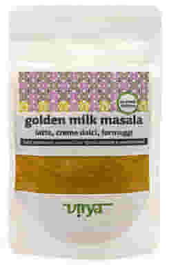 Polvere Golden Milk Masala Virya con zenzero e curcuma 40g