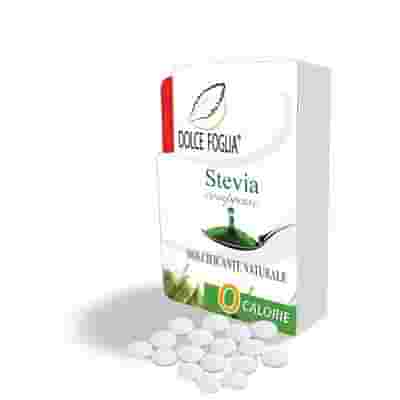 DOLCE FOGLIA STEVIA DOLCIFICANTE NATURALE 100 COMPRESSE