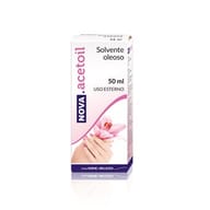 Solvente oleoso Nova Acetoil per unghie, 50ml