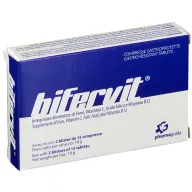 Integratore Bifervit con Ferro e Acido Folico, 30 compresse