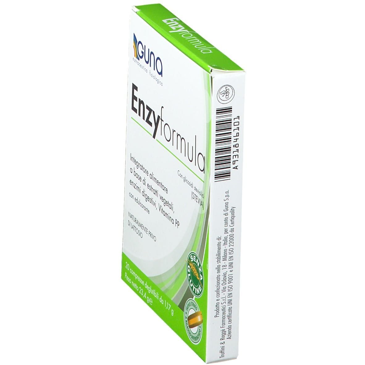 ENZYFORMULA 20 COMPRESSE DEGLUTIBILI
