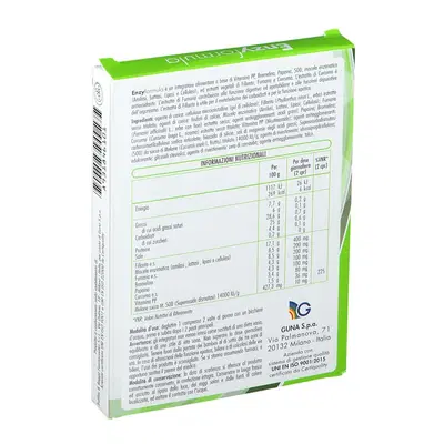 ENZYFORMULA 20 COMPRESSE DEGLUTIBILI ENZYFORMULA 20 COMPRESSE DEGLUTIBILI