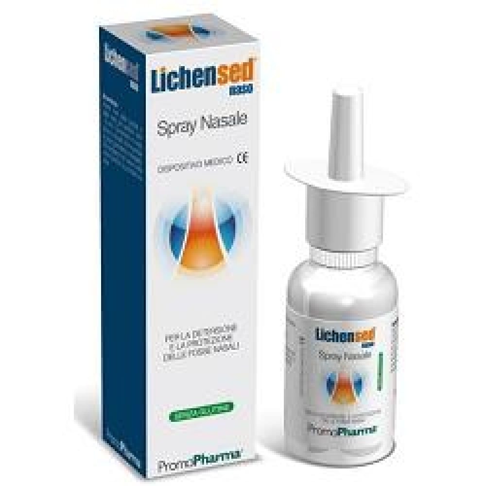 Spray nasale Lichensed con acqua di mare, 15ml