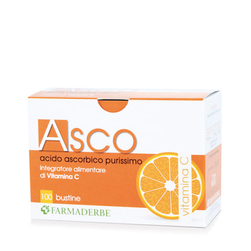 Integratore ASCO Vitamina C 150mg, 100 bustine solubili