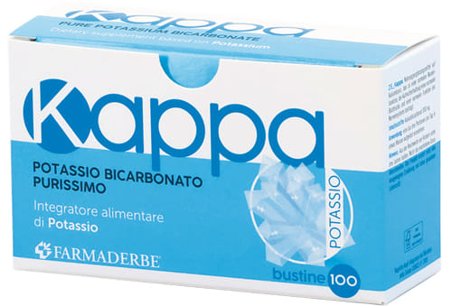 Integratore Kappa al Potassio 300mg, 100 bustine
