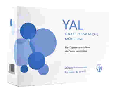 SALVIETTINE OCULARI YAL 20 PEZZI