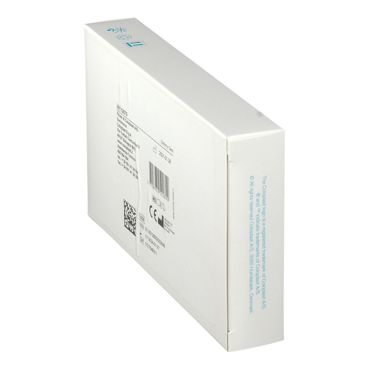 BRAVA CEROTTO ELASTICO A MEZZALUNA IDROCOLLOIDE PER STOMIA 20 PEZZI