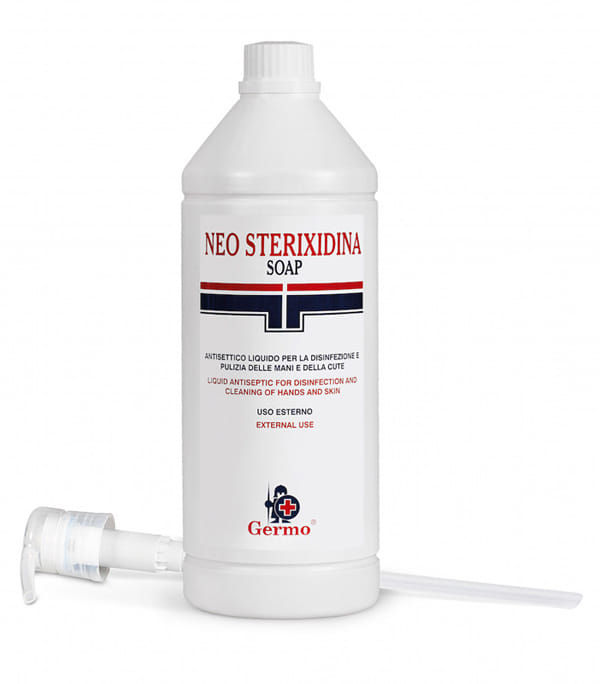 Sapone disinfettante Neo Sterixidina Soap liquido, 1 litro