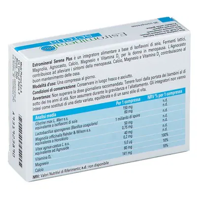 ESTROMINERAL SERENA PLUS 30 COMPRESSE ESTROMINERAL SERENA PLUS 30 COMPRESSE