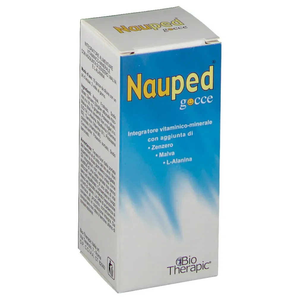 Integratore Nauped Gocce con zenzero e malva, 30ml