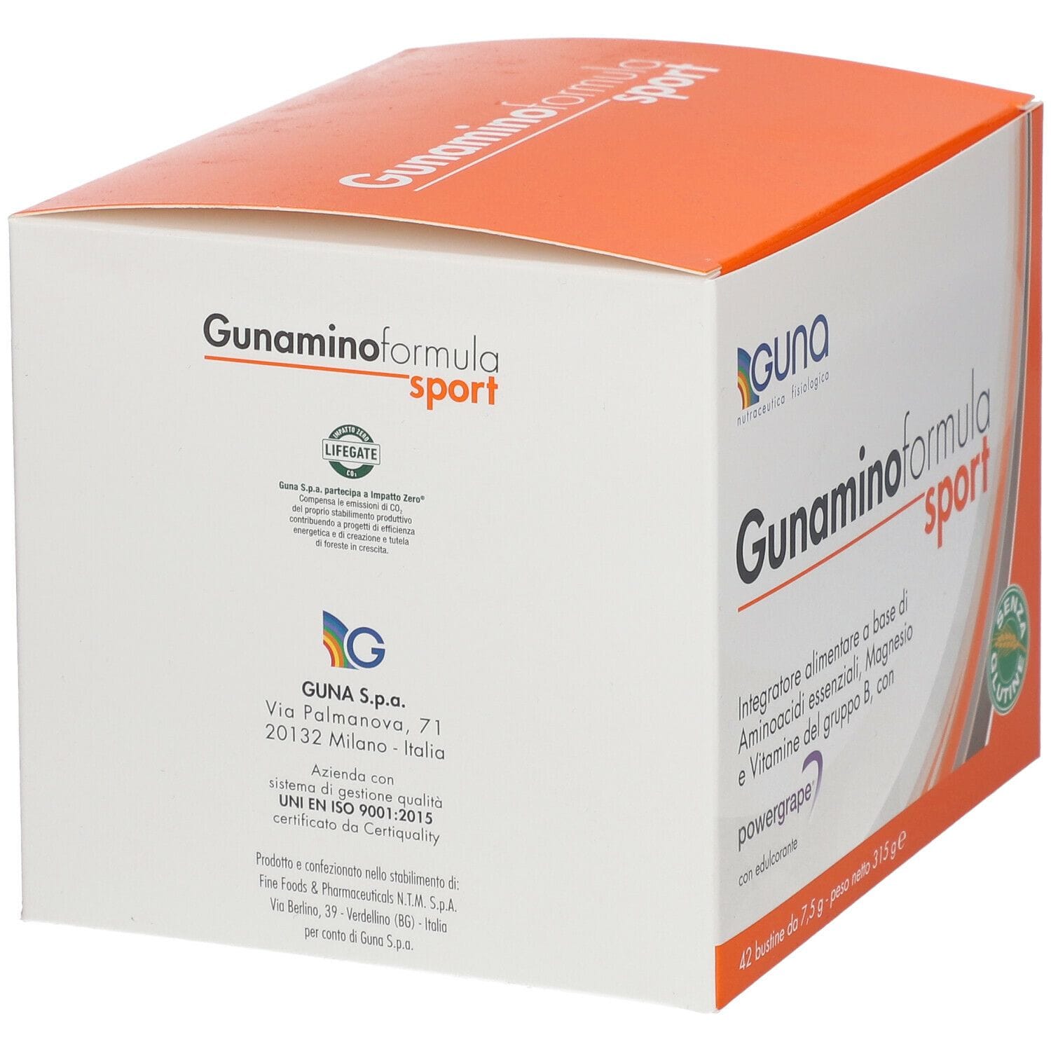 GUNAMINOFORMULA SPORT 42 BUSTE 315 G