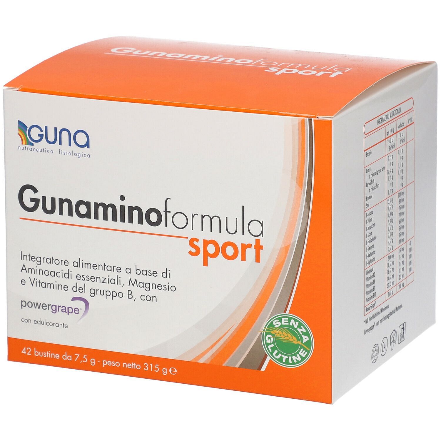 Gunaminoformula Sport 42 Buste 315 G