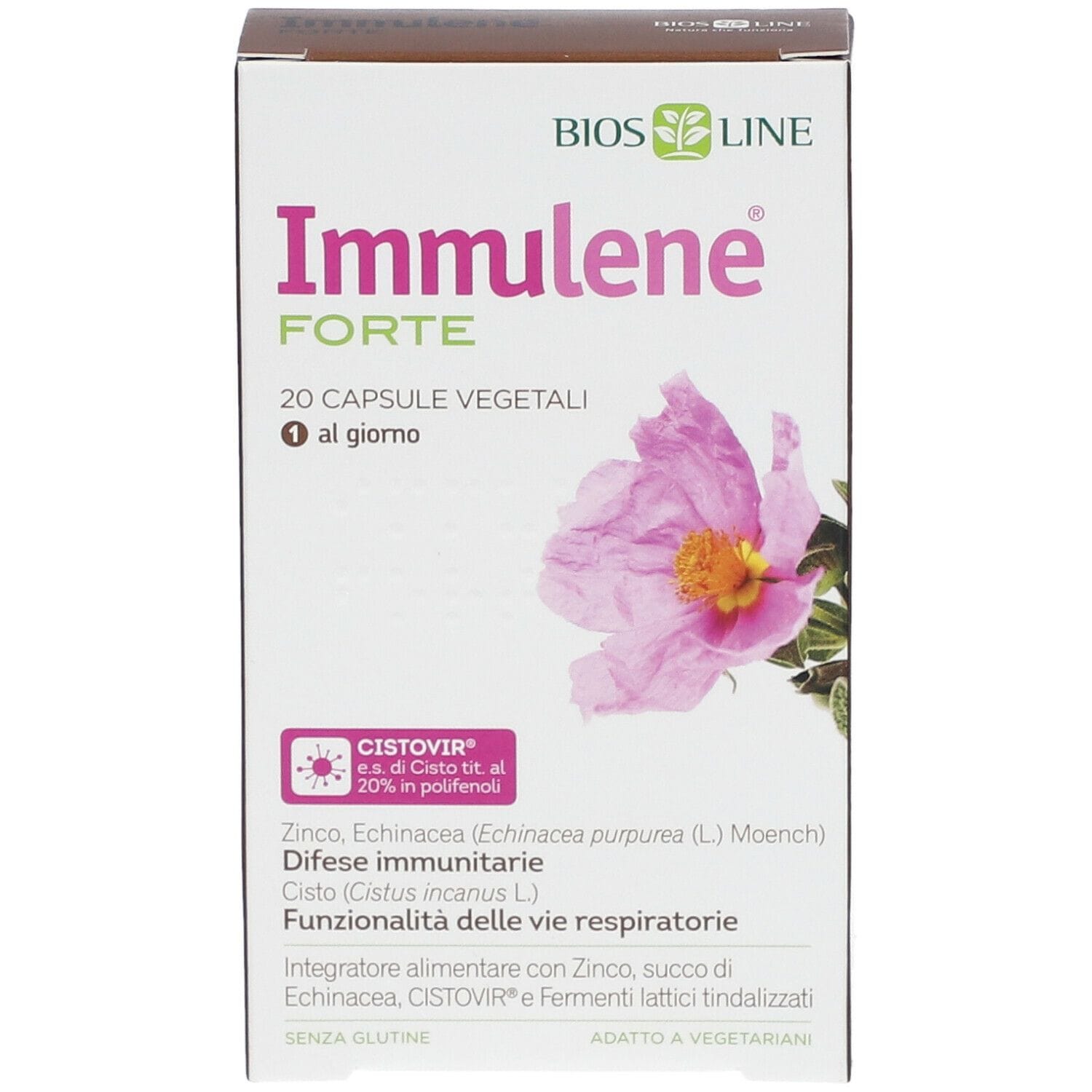 BIOSLINE IMMULENE FORTE 20 CAPSULE