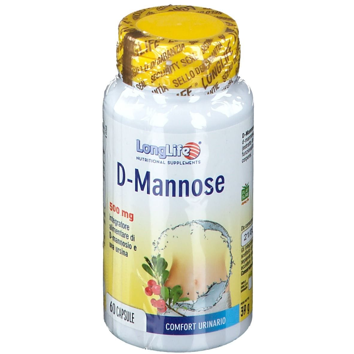 LONGLIFE D-MANNOSE 60 CAPSULE