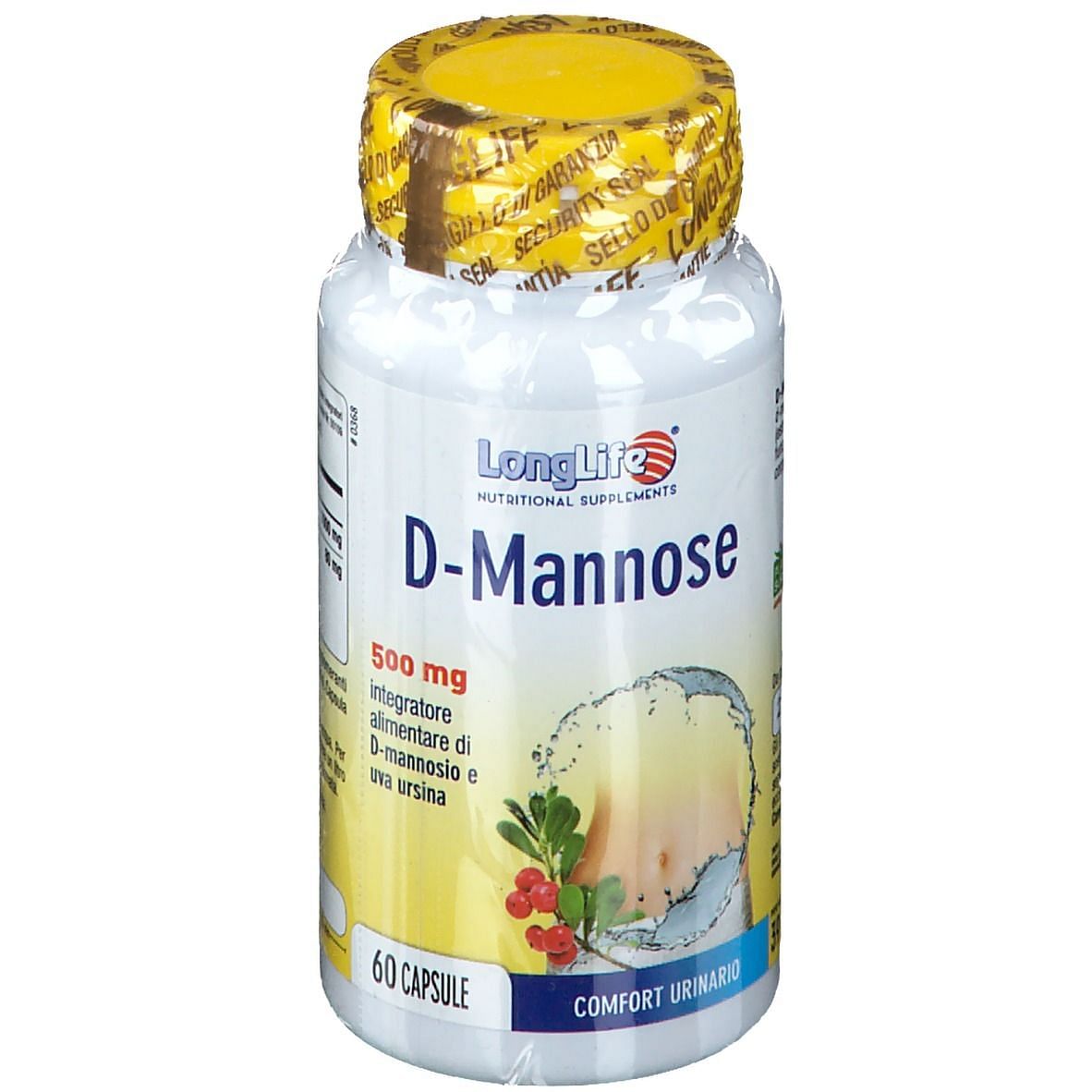 Longlife D Mannose 60 Capsule