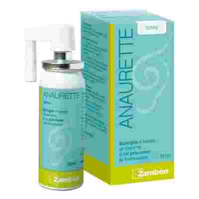 SPRAY IRRIGATORE PER LA RIMOZIONE DEL CERUME ANAURETTE 30 ML