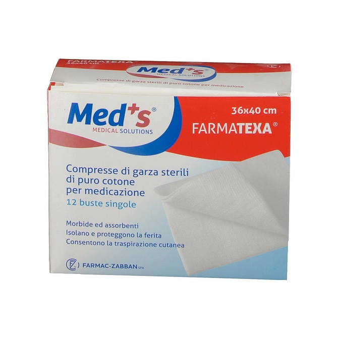 Garza Compressa Meds 12/8 36 X40 Cm 12 Pezzi