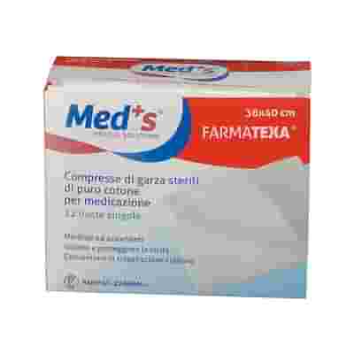 GARZA COMPRESSA MEDS 12/8 36X40CM 12 PEZZI