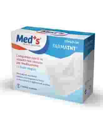 GARZA COMPRESSA MEDS TESSUTO NON TESSUTO 10X10CM 100 PEZZI