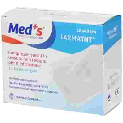 GARZA COMPRESSA MEDS TESSUTO NON TESSUTO 18X40CM 12 PEZZI