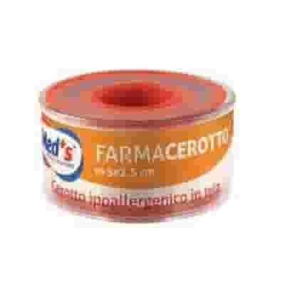 Cerotto ipoallergenico in tela MED+S Farmacerotto 5m x 2,5cm