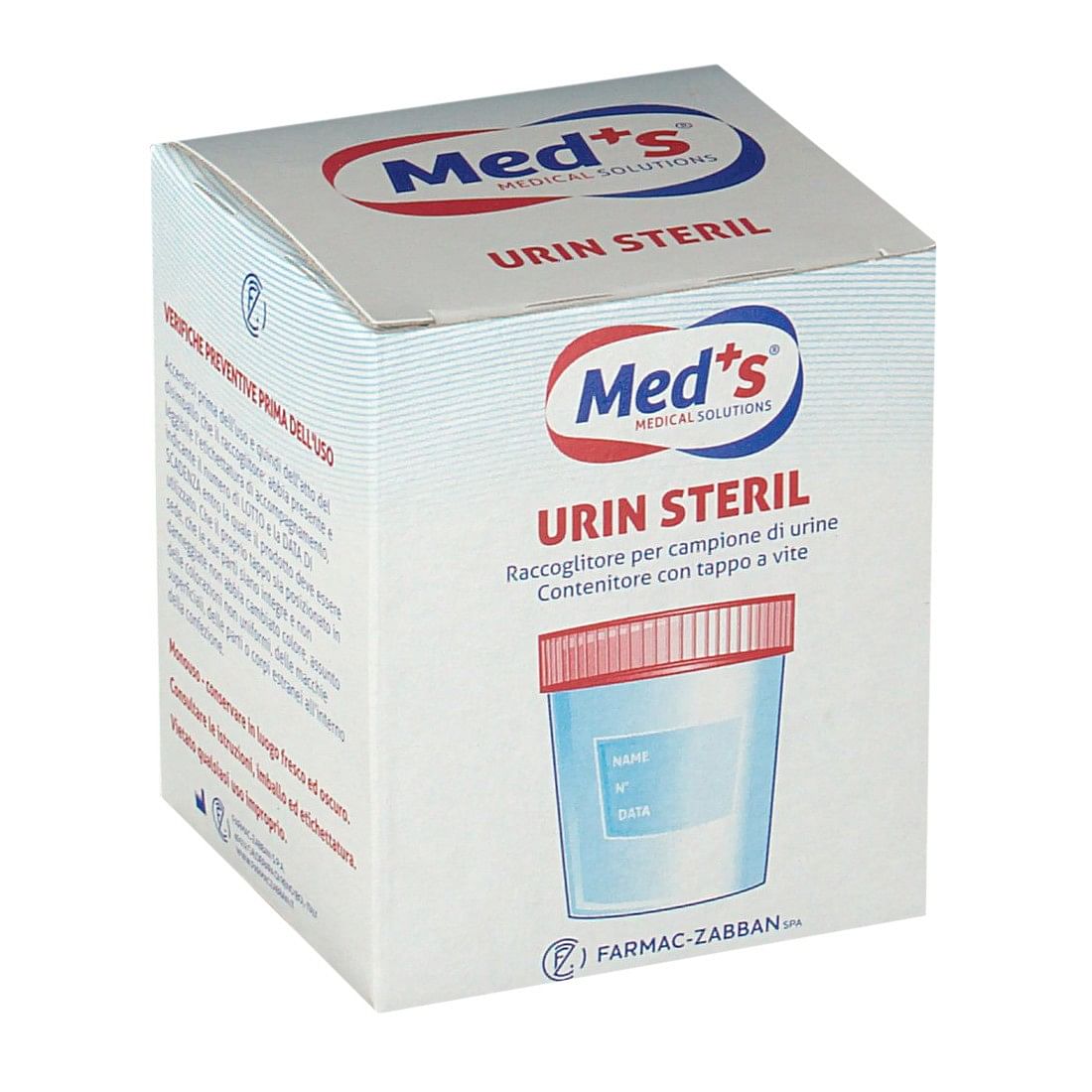 Contenitore Urine Meds Sterile Tappo Vite