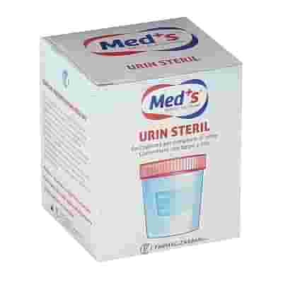 CONTENITORE URINE MEDS STERILE TAPPO VITE