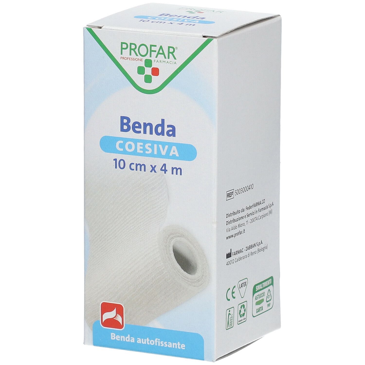 Benda Coesiva 10 Cm X 4 M Profar