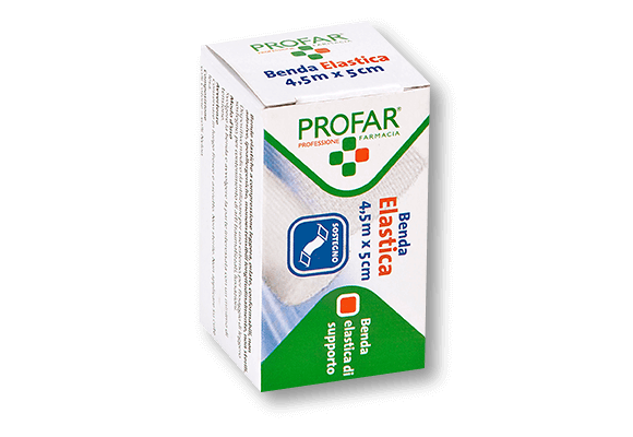 Benda Elastica Profar 5cm x 4,5m ipoallergenica non adesiva