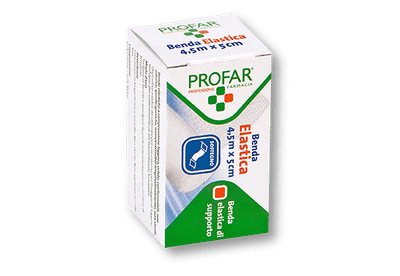 Benda Elastica Profar 5cm x 4,5m ipoallergenica non adesiva