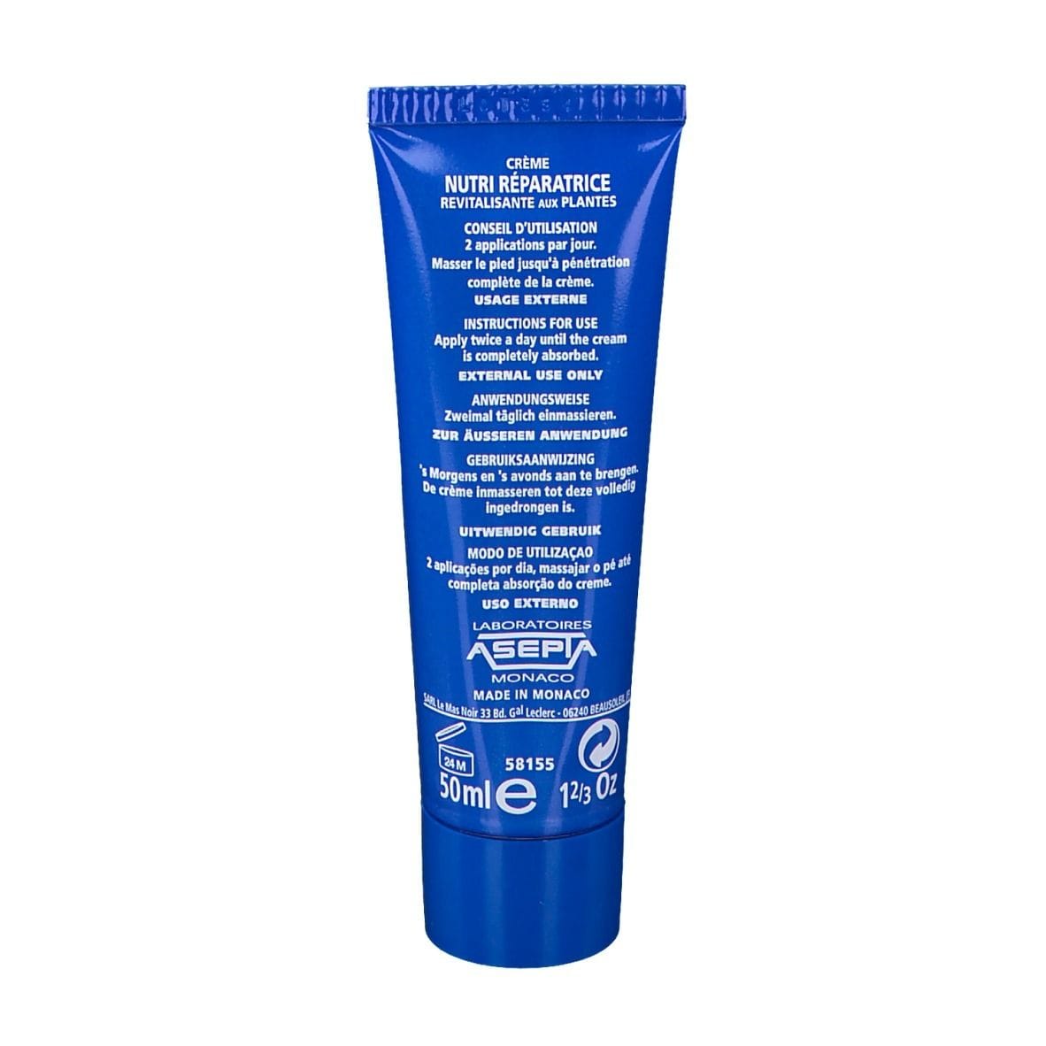 Crema Akileine Blu per piedi secchi e screpolati, 50ml