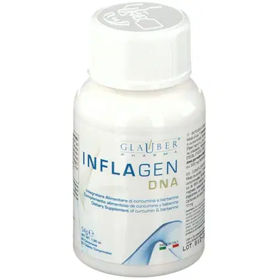 INFLAGEN DNA GLAUBER 60 COMPRESSE INFLAGEN DNA GLAUBER 60 COMPRESSE