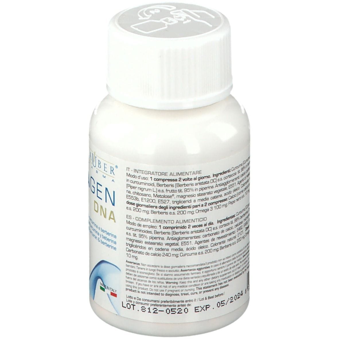 INFLAGEN DNA GLAUBER 60 COMPRESSE