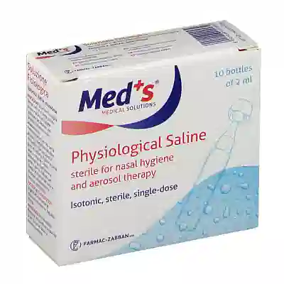 SOLUZIONE FISIOLOGICA MEDS STERILE ASTX10 FL 2ML