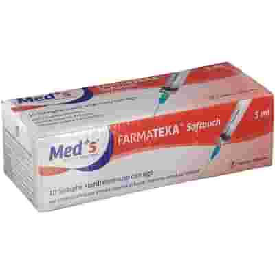 SIRINGA MEDS 5 ML 14 GAUGE 10 PEZZI