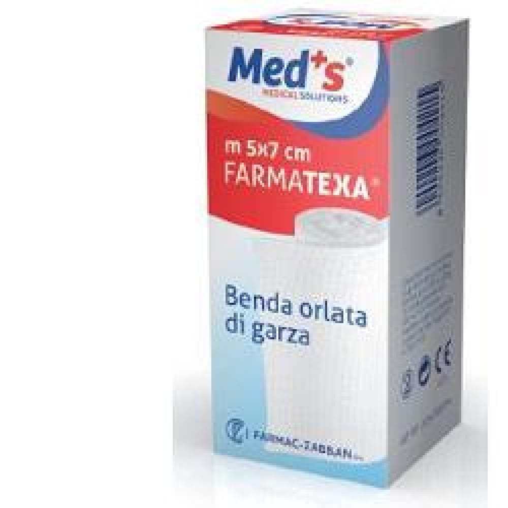 Benda Auricolare Orlata Farmatexa 1x5m per medicazioni