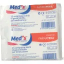 GARZA COMPRESSA IDROFILA MEDS FARMATEXA 12/8 10X10CM 25 PEZZI