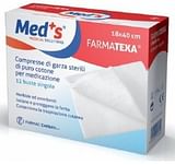 GARZA COMPRESSA MEDS 12/12 36X40CM 12 PEZZI