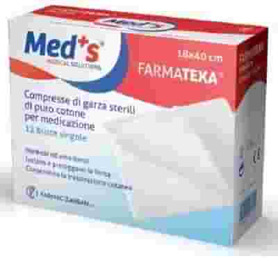 GARZA COMPRESSA MEDS 12/12 36X40CM 12 PEZZI