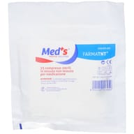 GARZA COMPRESSA MEDS TESSUTO NON TESSUTO 10X10CM 25 PEZZI