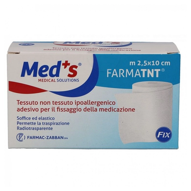 Cerotto Meds Farmatessuto Non Tessuto Tessuto Non Tessuto Fix 250 X10 Cm
